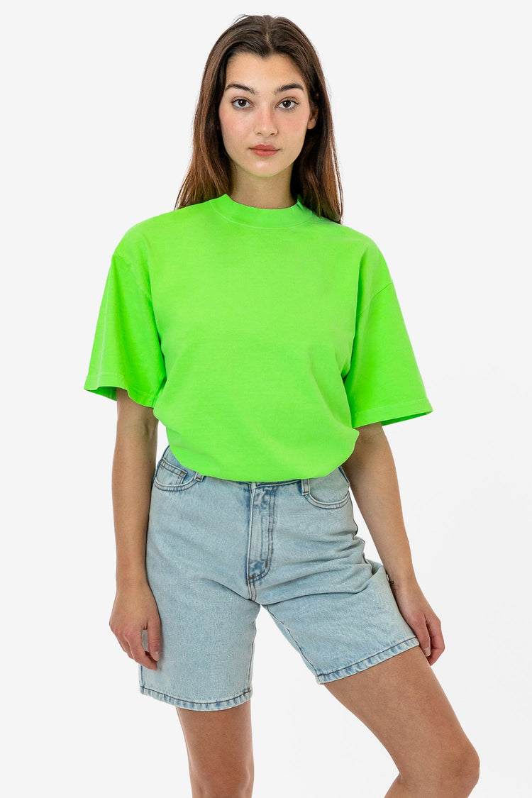 The 1801 - 6.5oz Garment Dye Crew Neck T-Shirt (Neon)