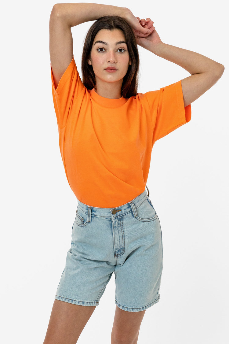 The 1801 - 6.5oz Garment Dye Crew Neck T-Shirt (Neon)