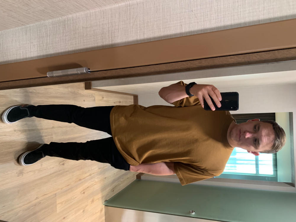 1801GD - 6.5oz Garment Dye Crew Neck T-Shirt (New & Now) - Customer Photo From Vincent Macaluso