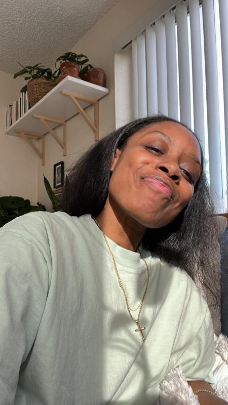 1801GD Unisex - 6.5oz Garment Dye Pastel Crew Neck T-Shirt - Customer Photo From Yonaia Robinson